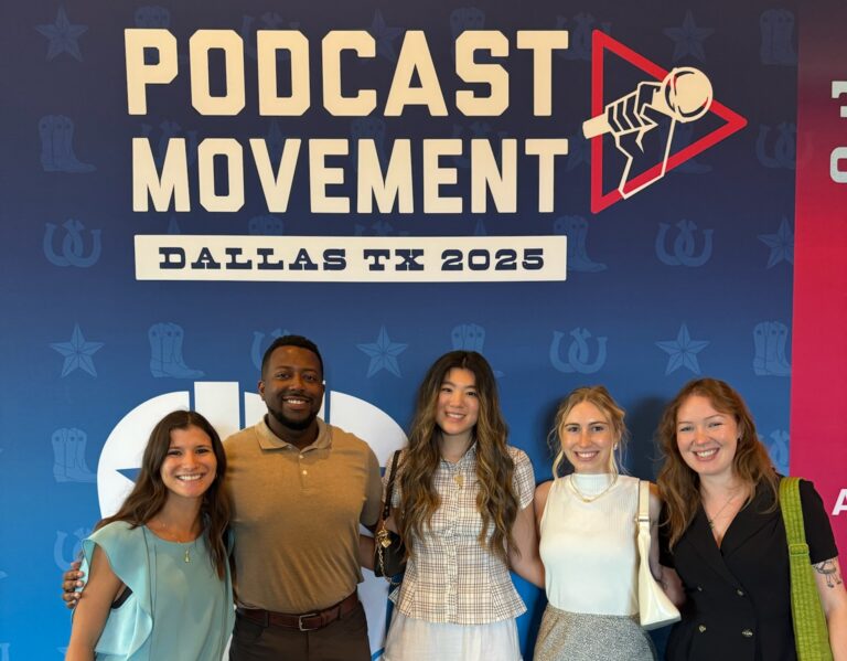 2025 Podcast Movement Conference with our Season 4 Hosts!
